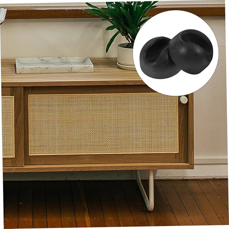 4 Pack Non Skid Furniture Leg Coasters For Bed Couch Chair - Image 2